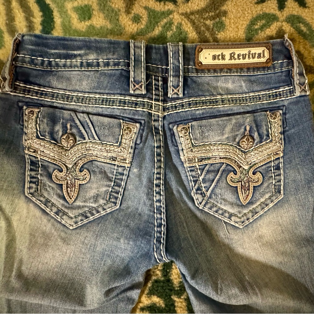 Women’s Rock Revival Hyero Mid-rise Boot Stretch Jeans 25